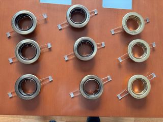 Faretti da incasso 6cm (Confezione da 9)