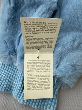 Manicotti Alpo misto lana azzurri