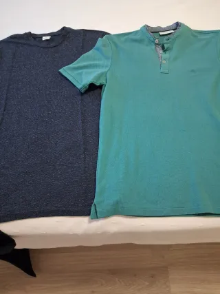 Pantalón T38 y polo y camiseta T S