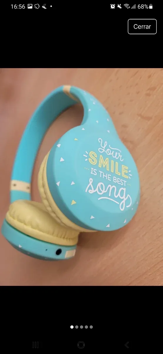 Auriculares Inalámbricos Mr. Wonderful Azul/Amaril