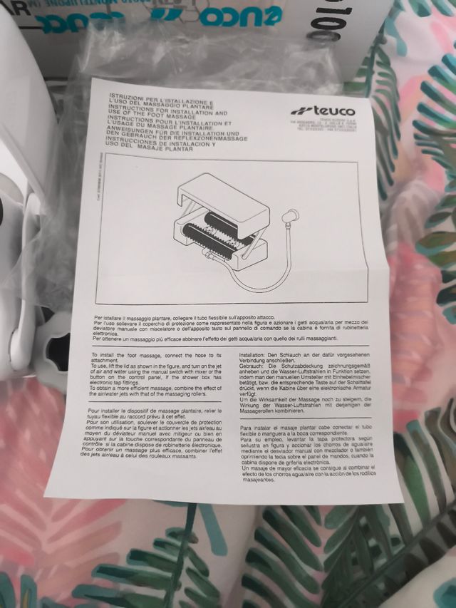 Masajeador de pies Teuco