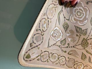 Tappetino per scrivania con motivo floreale