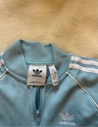 Chaqueta Adidas Azul y Blanca