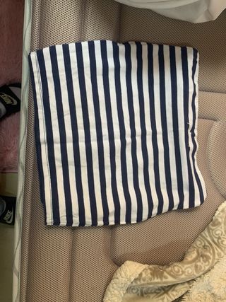 Falda elástica a rayas