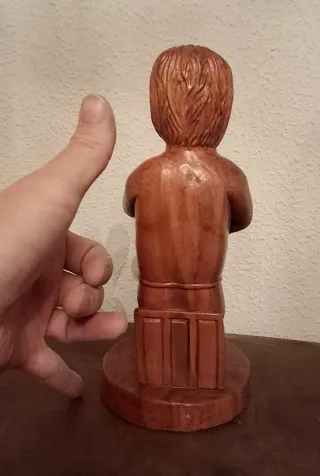 Figura Artesanal.Orfeo con Lira