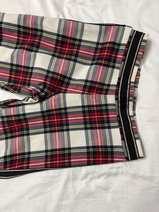 Pantalón Pirata Cuadros Escoceses