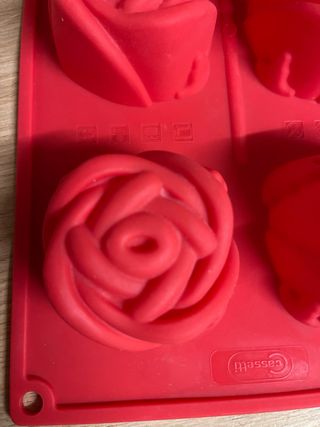 Molde Silicona Rosas