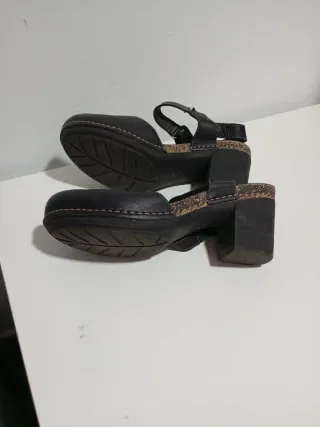 Zapatos de tacón negros mujer