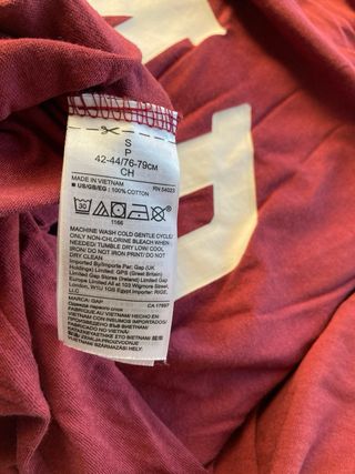 Camiseta GAP Original Roja