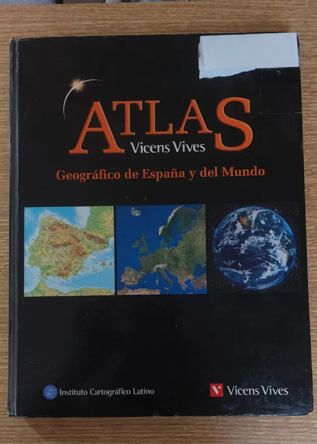 ATLAS GEOGRAFICO ESPAÑA Y MUNDO N/C (Spanish E...