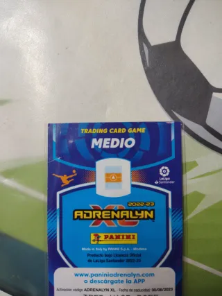 Carta Modric Balón de Oro Excellence(con plástico)