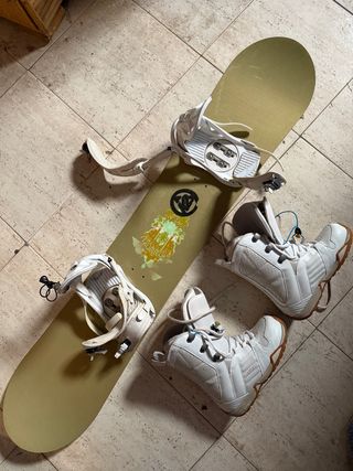 Pack Snowboard completo – ideal iniciación.