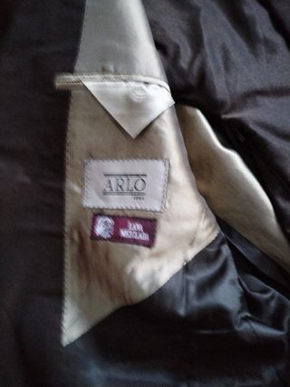 Traje de Verano marrón, talla 56