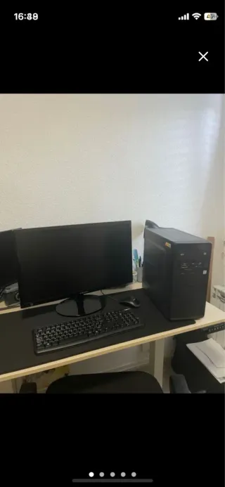 Kit PC + Monitor + Teclado y Ratón