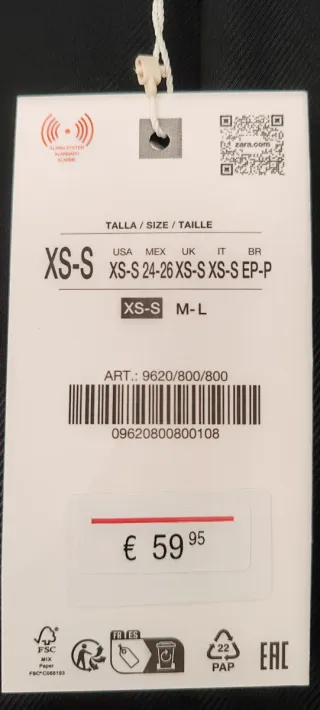 Abrigo Terciopelo Lentejuelas y Abalorios Talla S