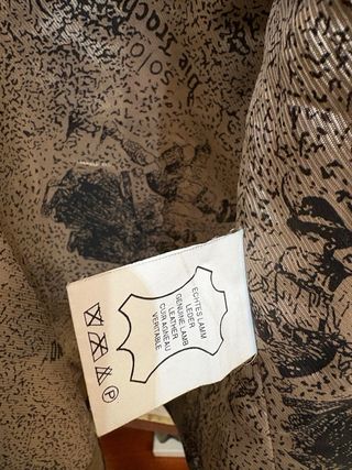 Gilet donna vera pelle vintage