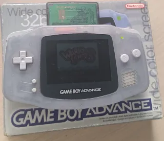 Game Boy Advance Transparente + Wario Land 3