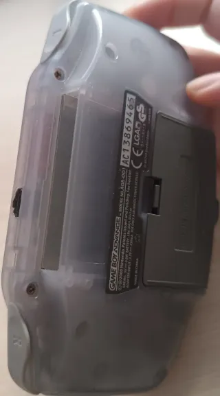 Game Boy Advance Transparente + Wario Land 3
