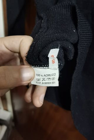 Jersey negro - Talla S/M