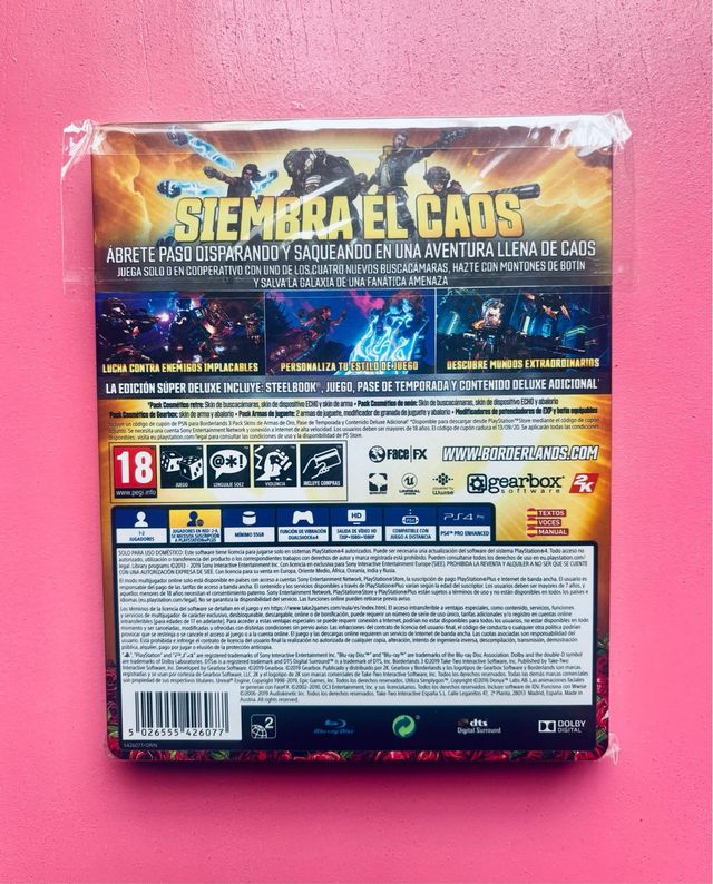 Borderlands 3 Edición Súper Deluxe PS4