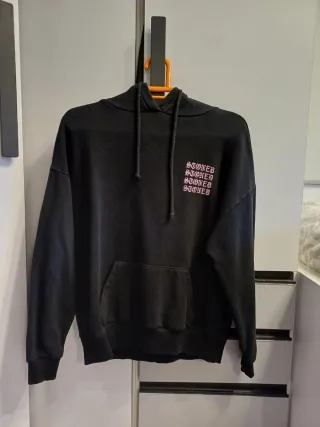 Sudadera Subdued Negra Talla XS