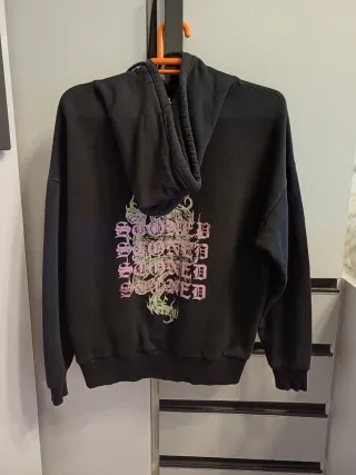 Sudadera Subdued Negra Talla XS