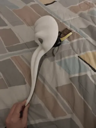 Máscara Zanni Venecia Blanca