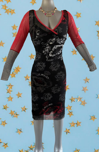 Vestito longuette Liu Jo + sottoveste nera