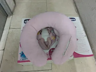 Cojín Chicco Mi Primer Cojín Oso Rosa