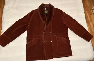Abrigo de ante marrón