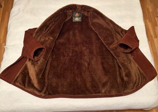 Abrigo de ante marrón