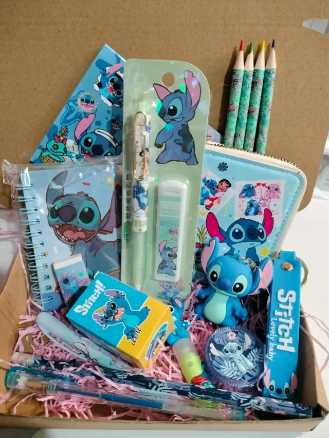 Set Papelería Stitch Disney