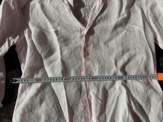 Camisa Zara rosa manga larga