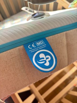 Cuna madera 120x60 + colchón