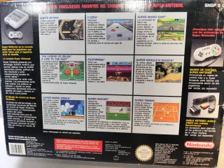 Nintendo Super Nintendo SNES PAL CAJA ORIGINAL