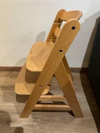 Trona Hauck madera 2 sillas