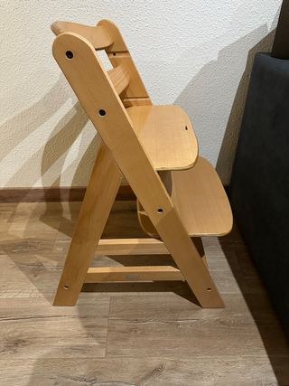 Trona Hauck madera 2 sillas