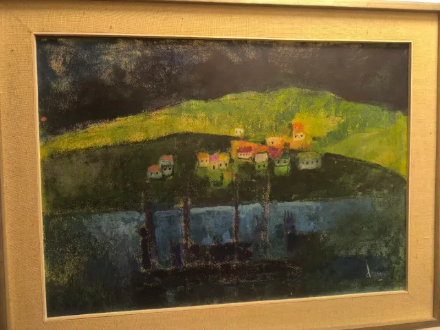 Pintura de María Antonia Dans : Paisaje