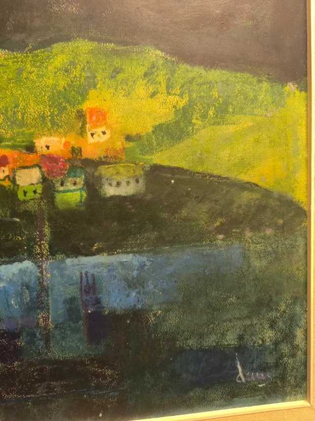 Pintura de María Antonia Dans : Paisaje