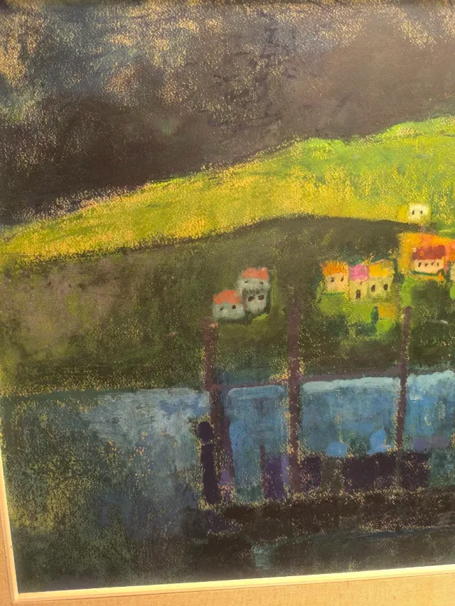 Pintura de María Antonia Dans : Paisaje