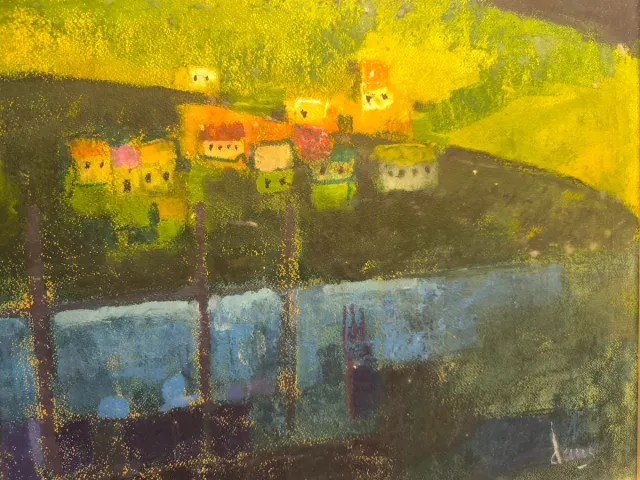 Pintura de María Antonia Dans : Paisaje