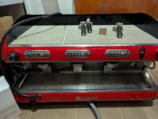 Cafetera Sanremo Roja