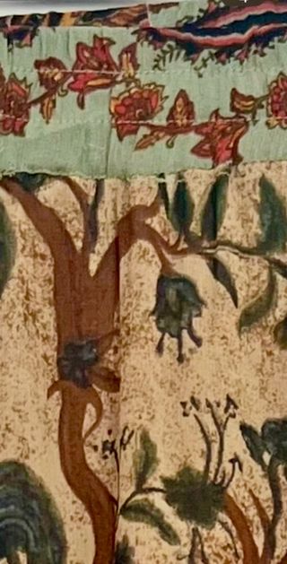 Falda larga estampada floral