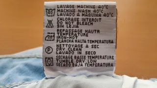 Vaqueros cortos con lentejuelas.