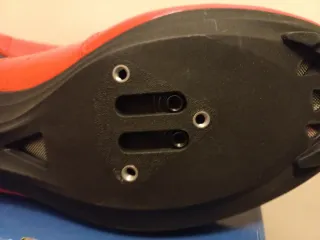 Zapatillas Ciclismo XLC Rojas y Negras