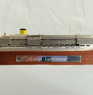 Modellino Costa Luminosa in Metallo