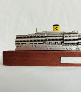 Modellino Costa Luminosa in Metallo