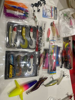 Pack señuelos pesca variados