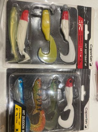Pack señuelos pesca variados
