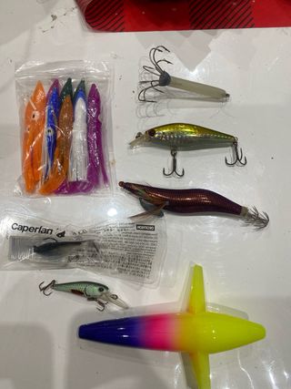 Pack señuelos pesca variados